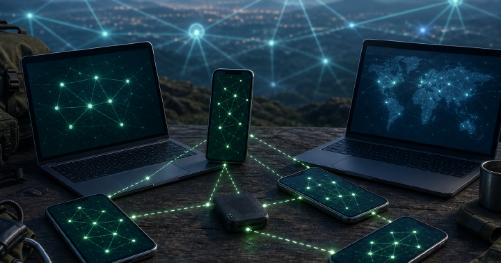 Bitchat decentralized Bluetooth mesh messaging cover