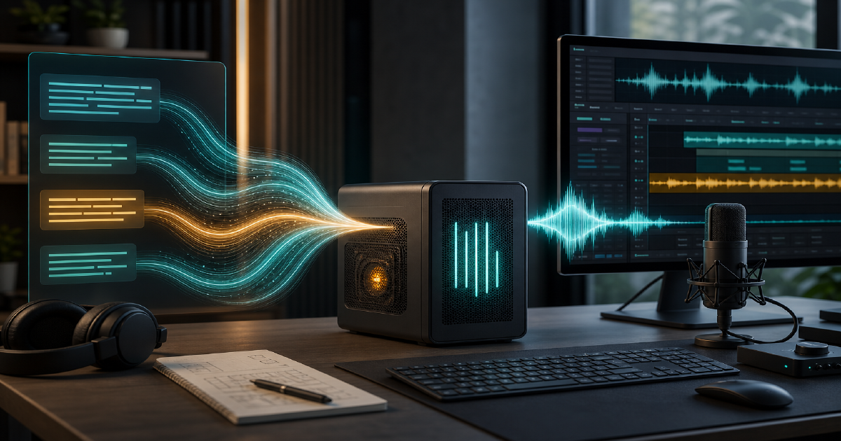 Chatterbox local text-to-speech workstation cover
