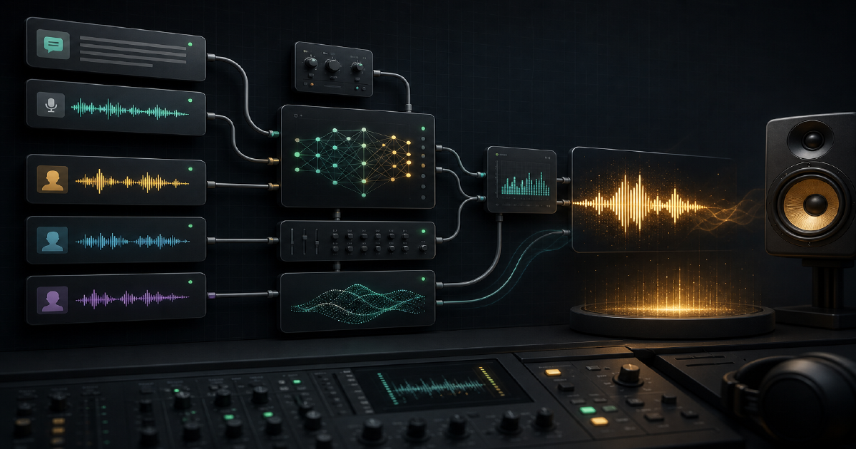 ComfyUI Qwen TTS voice synthesis workflow cover