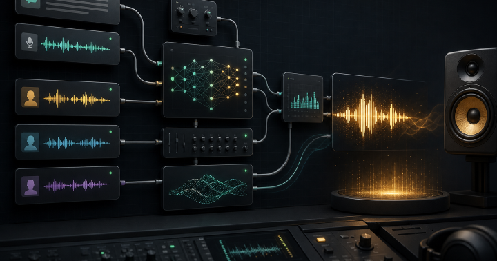 ComfyUI Qwen TTS voice synthesis workflow cover