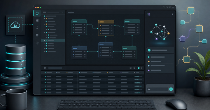 Conar AI database client self-hosted with Docker