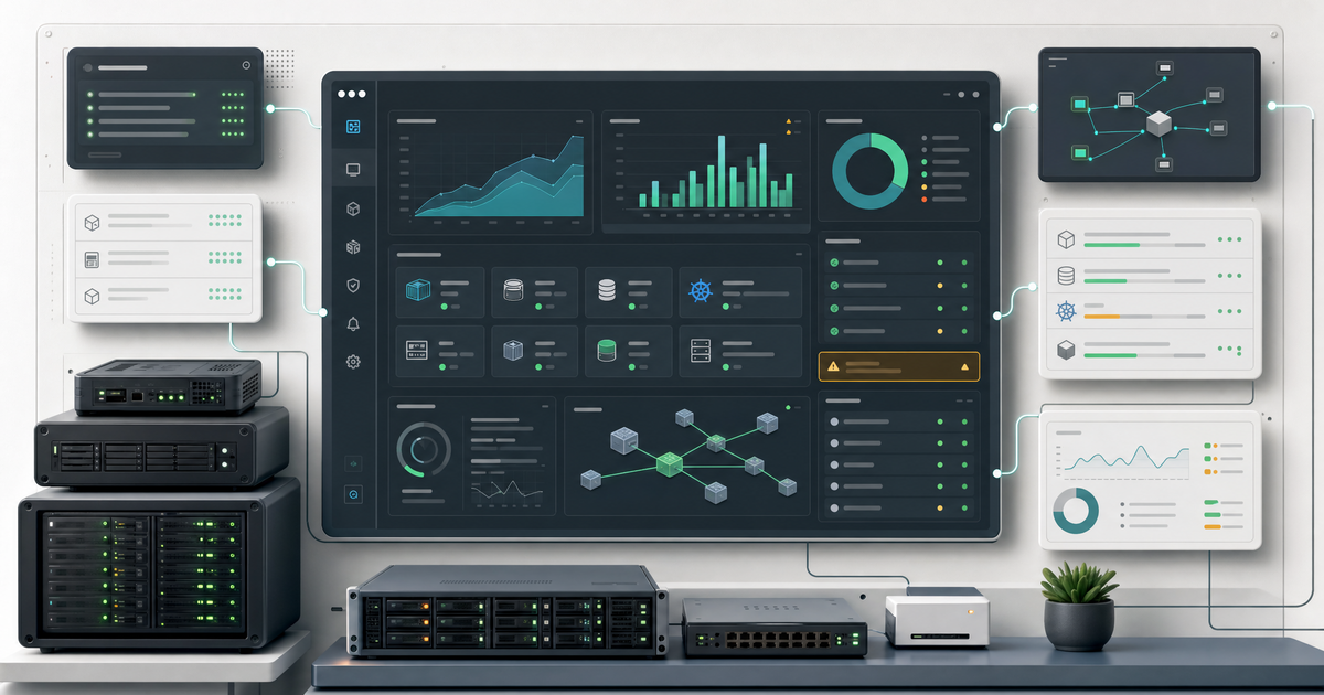 CoreControl self-hosted infrastructure dashboard with Docker