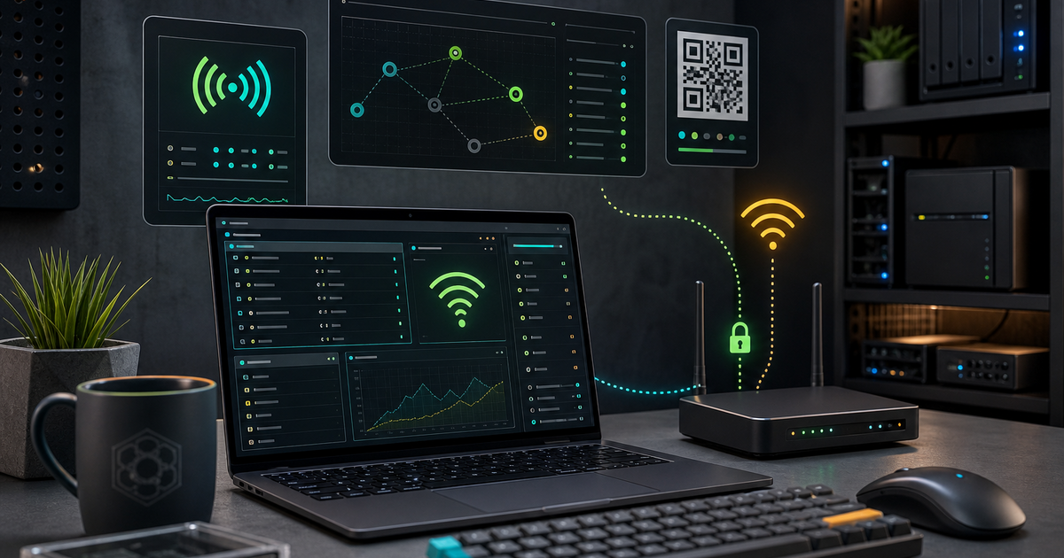 Impala terminal Wi-Fi manager showing wireless networks on a Linux laptop