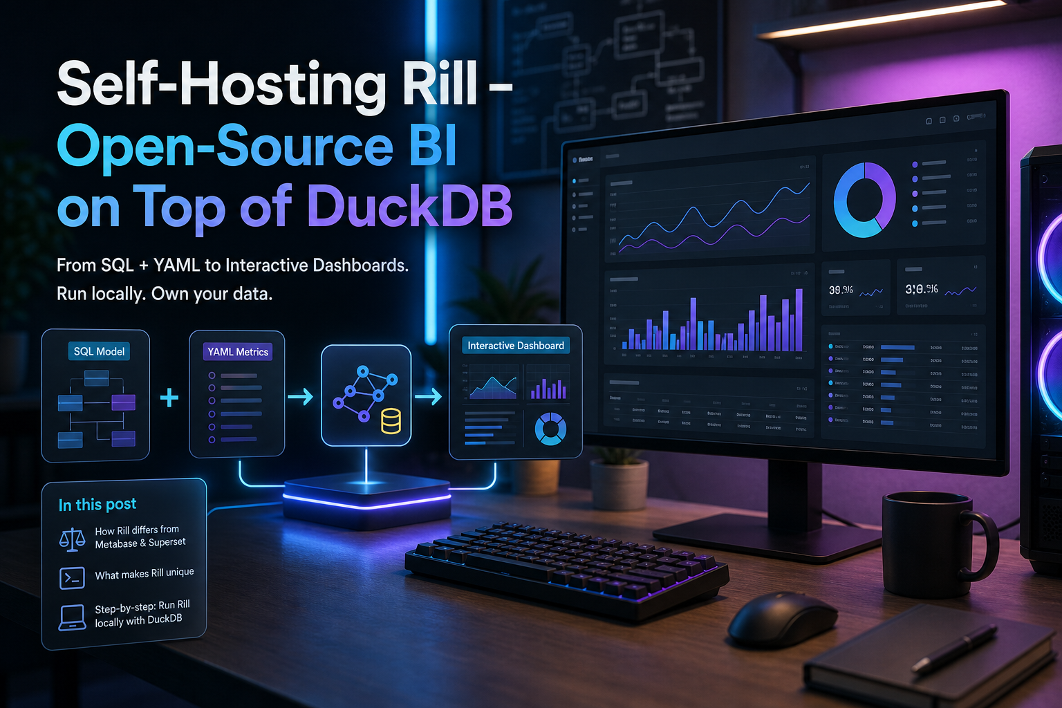 Source Rill Self-Hosting Rill - Open-Source BI on Top of DuckDB