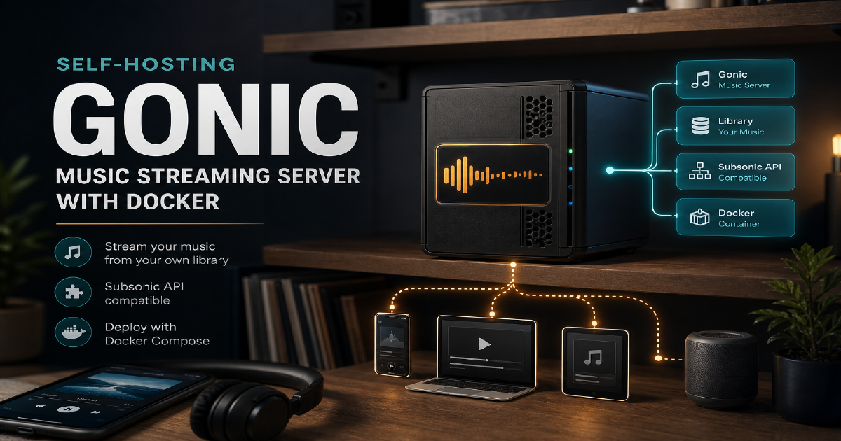Gonic - Self-Hosted Music Server