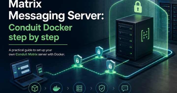 Matrix Conduit self-hosted Matrix server cover