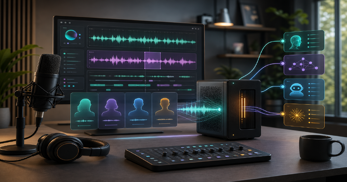 Voicebox local AI voice studio cover