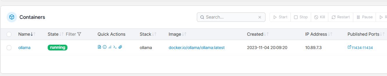 Successfully deploying OLLama with Docker