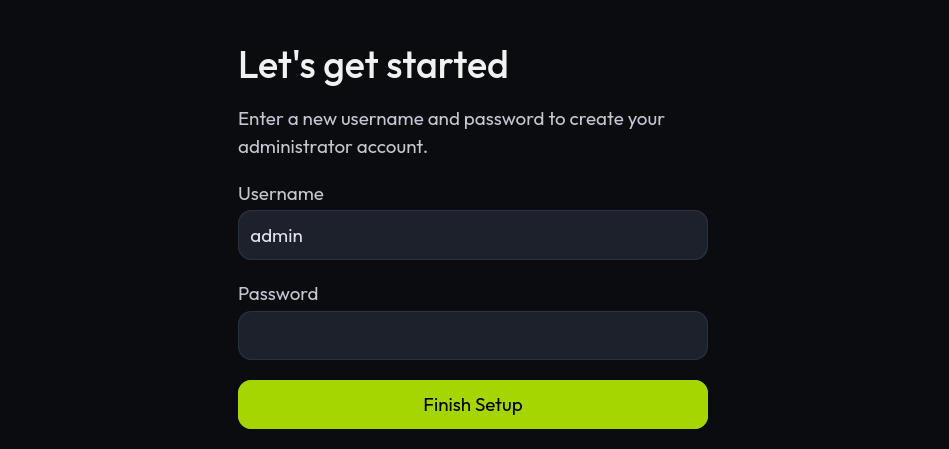 Liwan Admin Creation